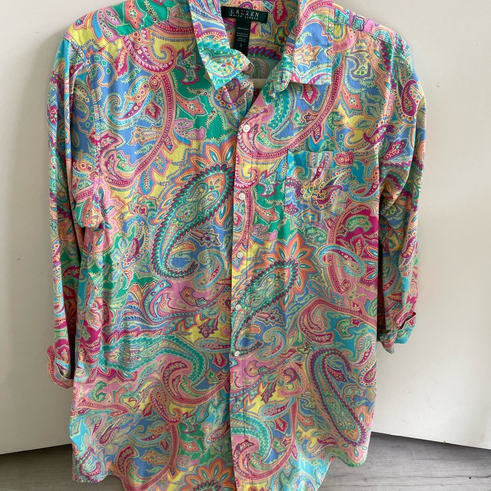 Ralph Lauren women’s shirt dress or swim cover up